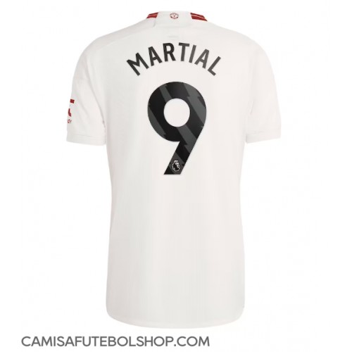 Camisa de time de futebol Manchester United Anthony Martial #9 Replicas 3º Equipamento 2023-24 Manga Curta